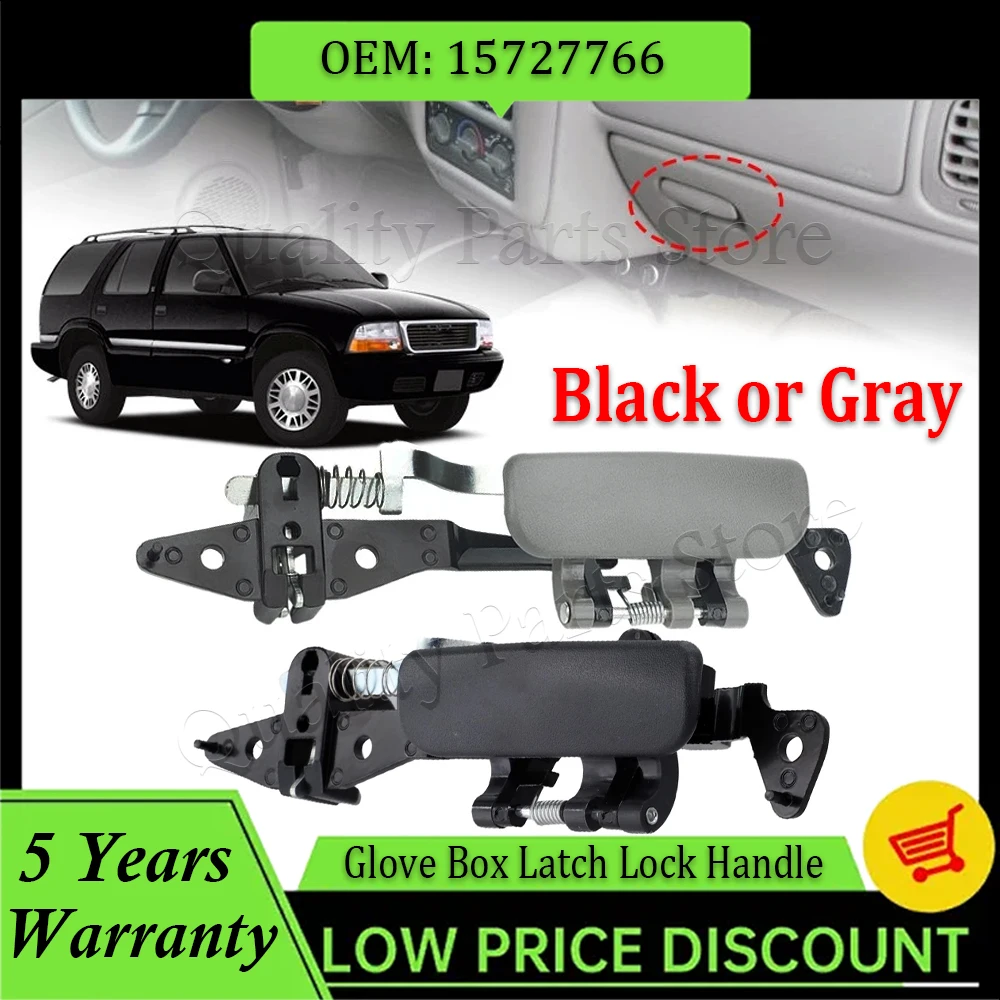 New Glove Box Latch Lock Handle For Chevrolet Blazer 1995-2005 S10 For GMC Jimmy Sonoma For Oldsmobile Bravada 15727767 15727766