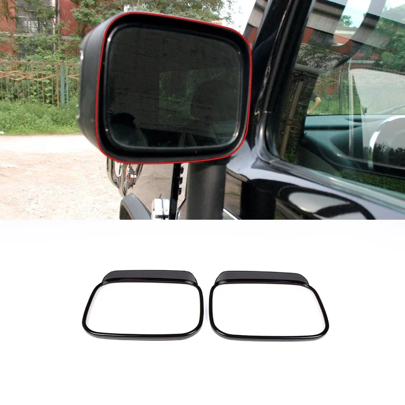 

For 2003-2009 Hummer H2 exterior mirrors rain eyebrow frame ABS car exterior styling rain-proof decorative accessories stickers
