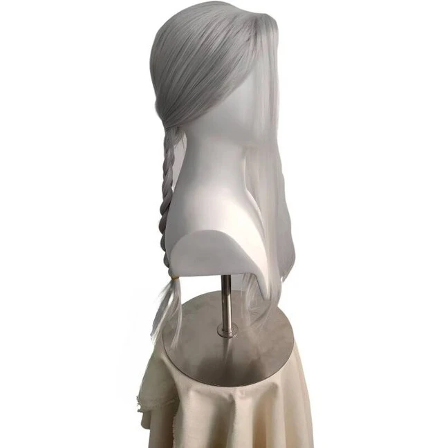 IN VOORRAAD De Fire Keeper Pruik Game Dark Souls Cosplay Pruik Vrouwen 80 cm Lang Haar Cosplay Halloween