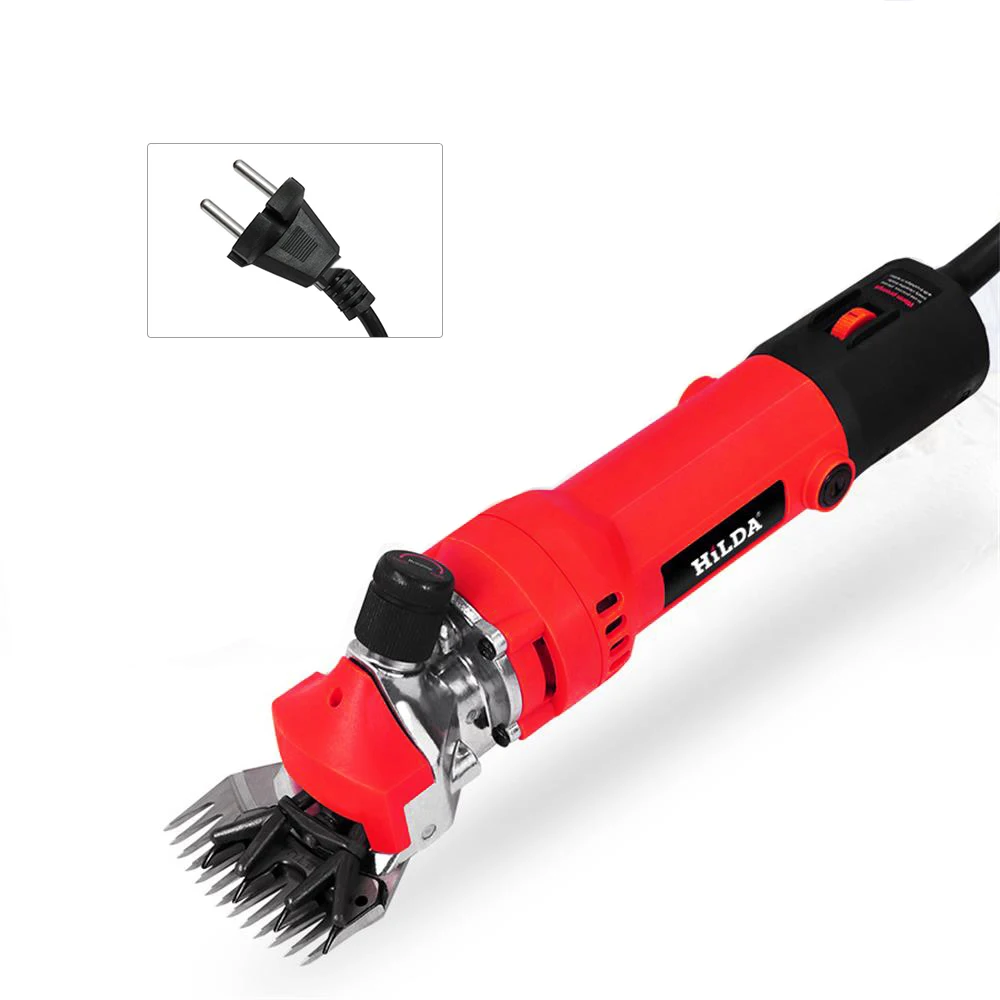 680W Sheep Shears 220V 6-Gear Speed Electric Sheep Goat Shearing Machine Trimmer Tool Wool Scissor Cut Machine With Box 2400r/mi