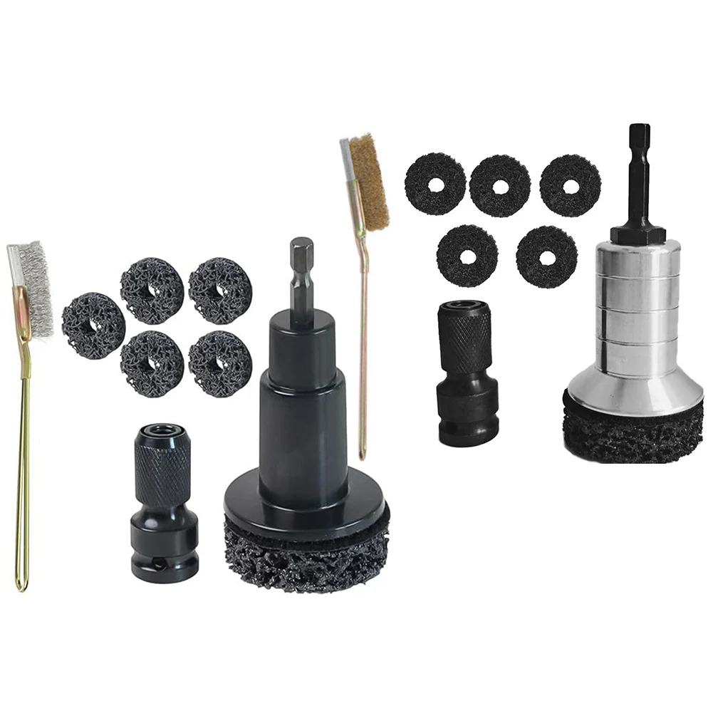 Rotors and Hub Cleaning Disc Set Designed for Efficient Rust Removal Without Compromising Bolt Thread Integrity