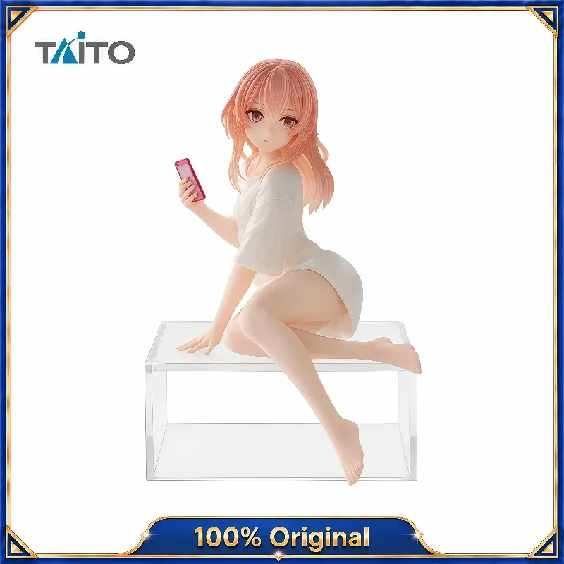 100% Original Taito Desktop Cute My Dress-Up Darling Sajuna Inui T-shirt Ver. Anime Collectible Figures Desktop Home Decor Gifts