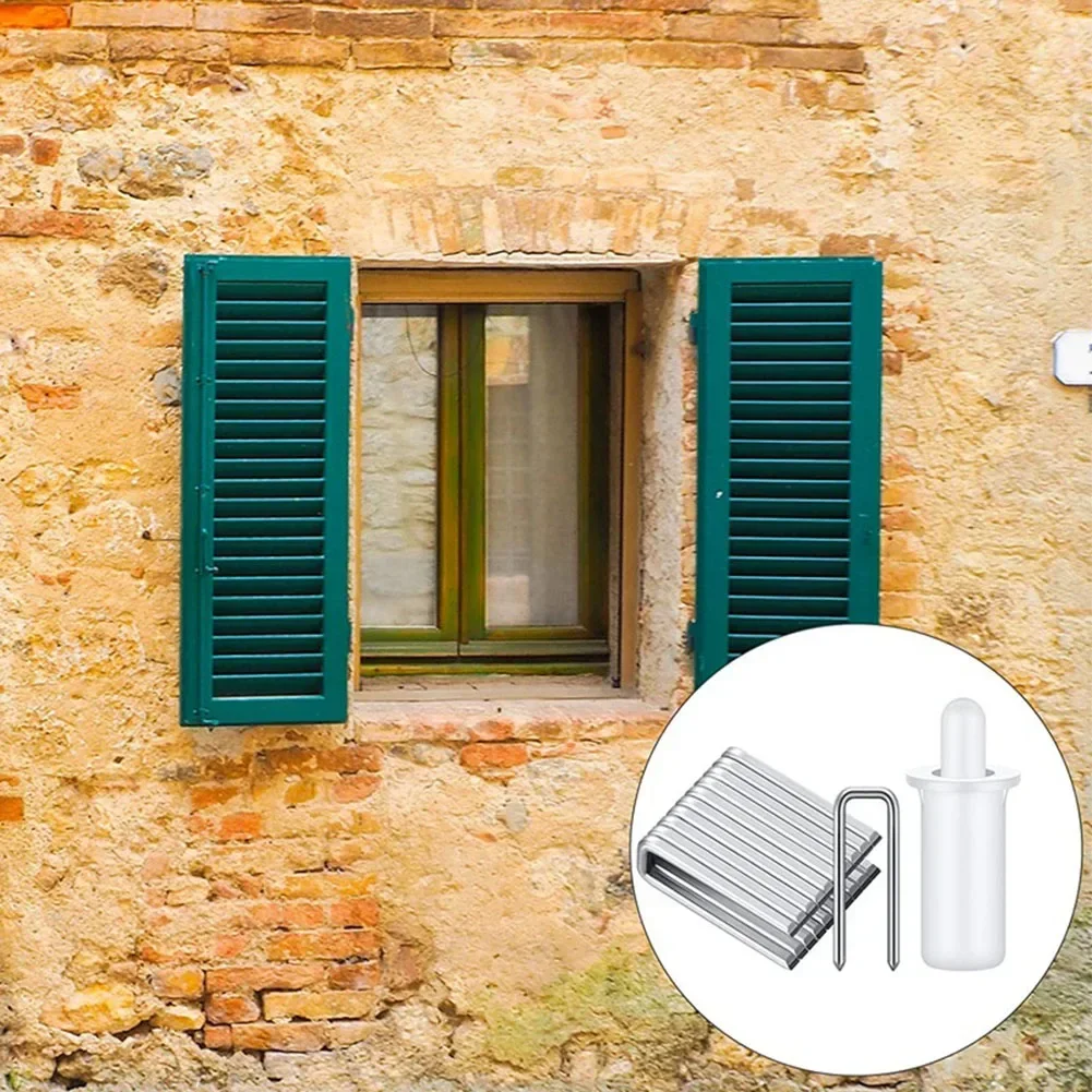 High-Quality Venetian Blinds Repair Kit 20 Louver Pins And 20 Louver Repair Nails For Easy Fixes Venetian Blinds Repair Kit
