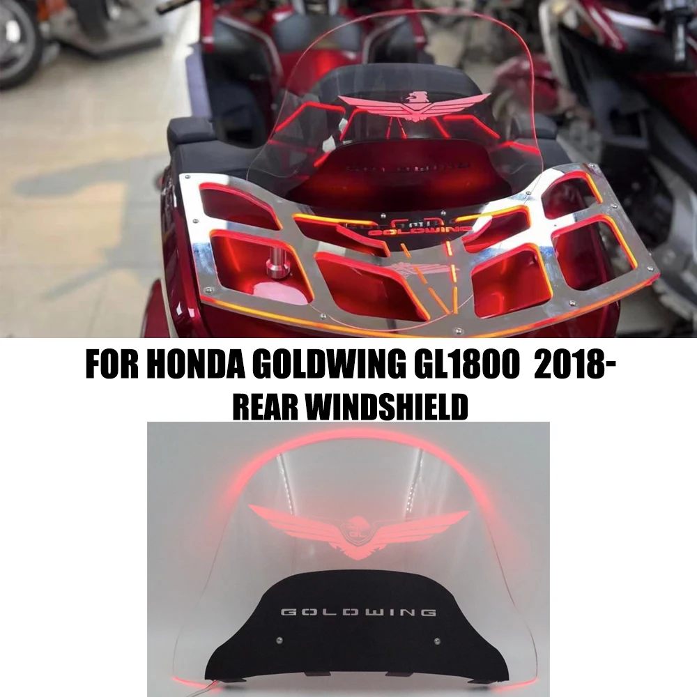 

Goldwing 1800 Motorcycle Accessories Rear Windshield Spoiler Air Deflector For Honda GoldWing1800 GOLDWING1800 GL1800 2018-2024