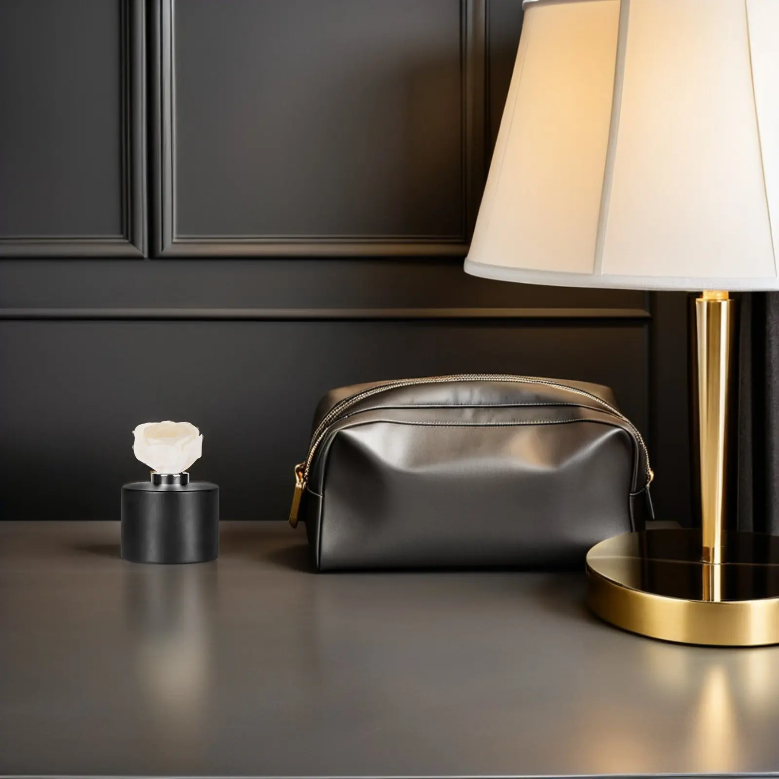 

2 шт. Ароматический диффузор с цветами розы, эфирное масло, хлопковый фитиль, искусственные цветы для ароматизации офиса и спальни