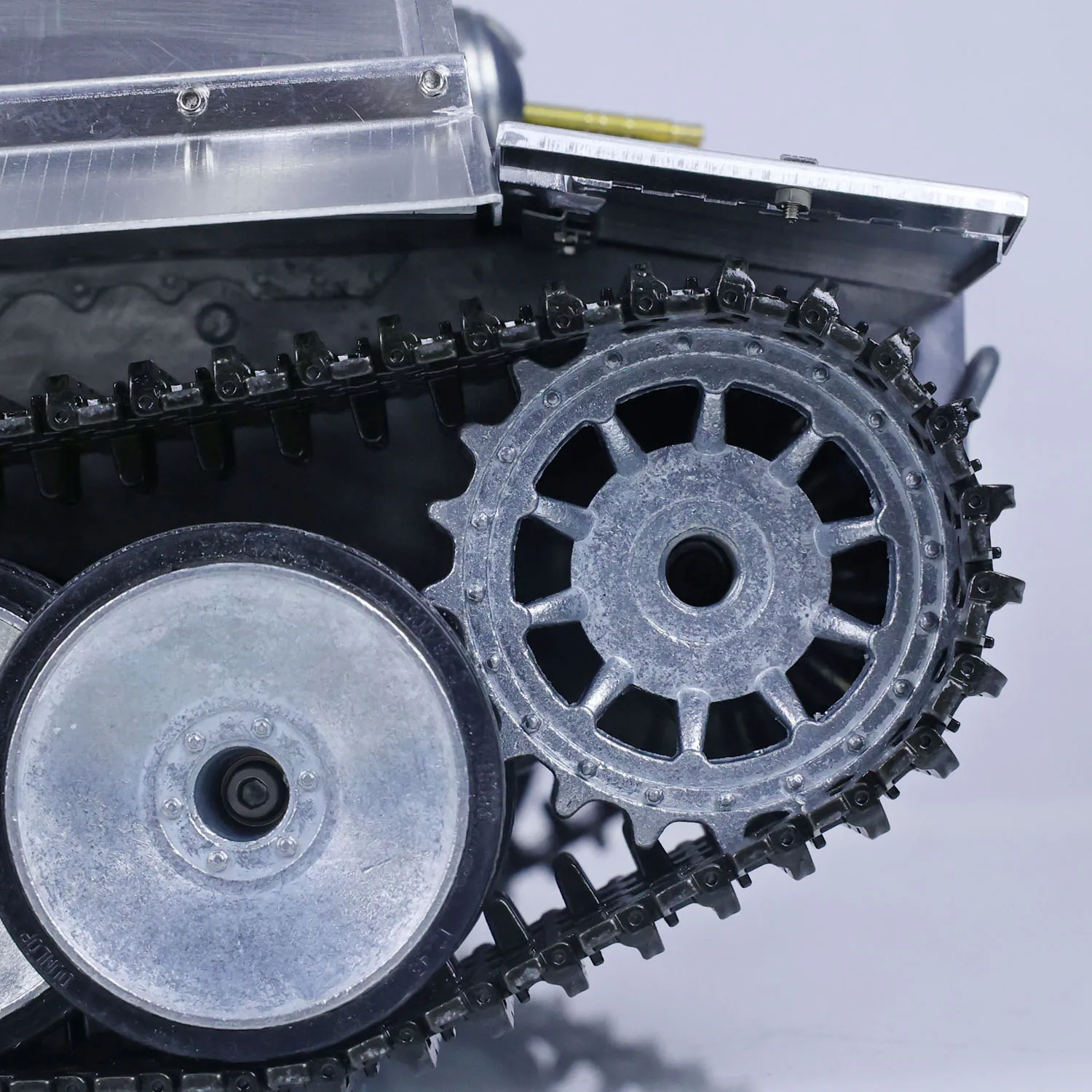 โลหะ Mato Tiger I 1/16 RC ถัง BB ยิงเม็ดโลหะสี 1220 ชุดจําลองรีโมทคอนโทรลรุ่นรถ TH00642-SMT7