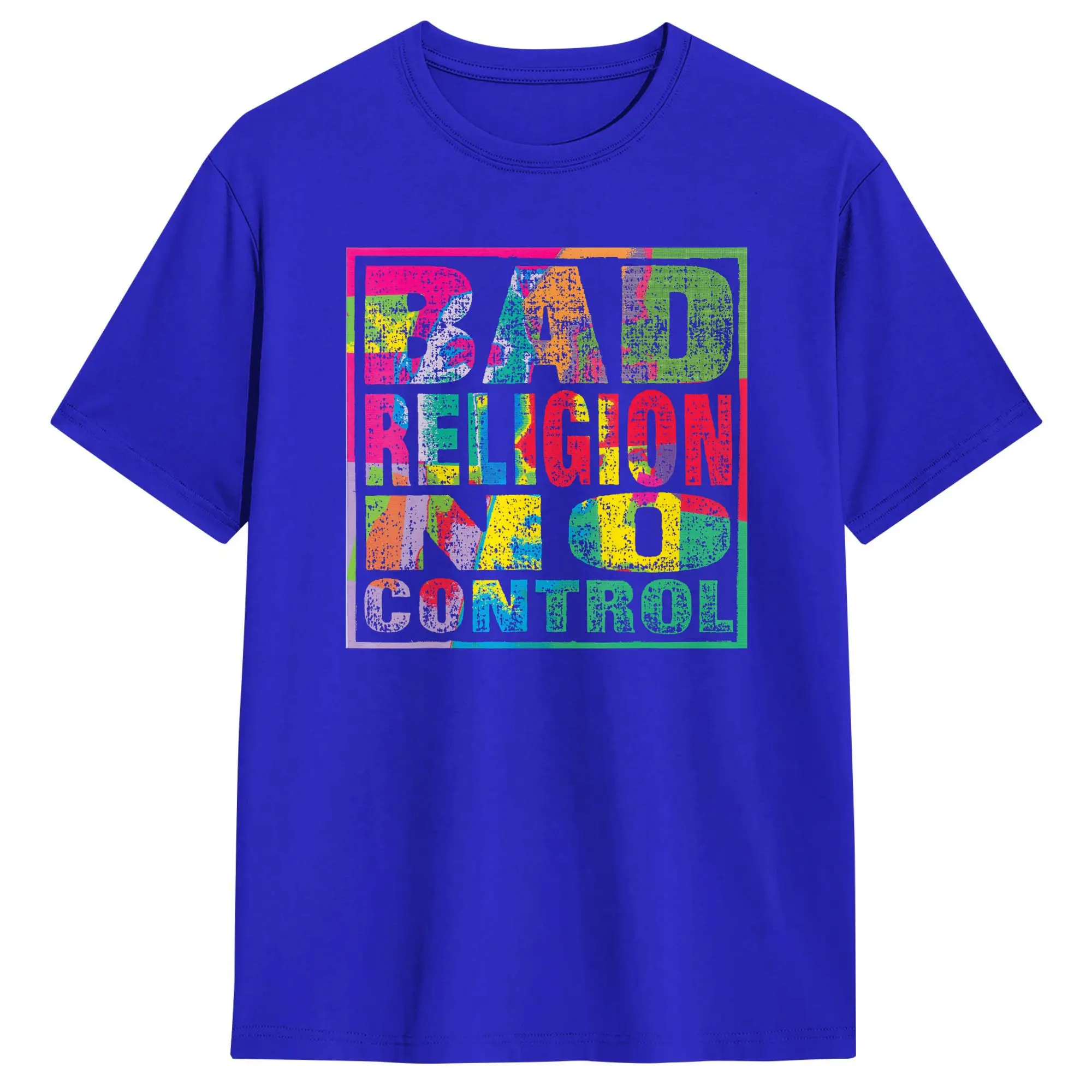Bad Religion No Control T Shirt Trending T-Shirts Short Sleeve