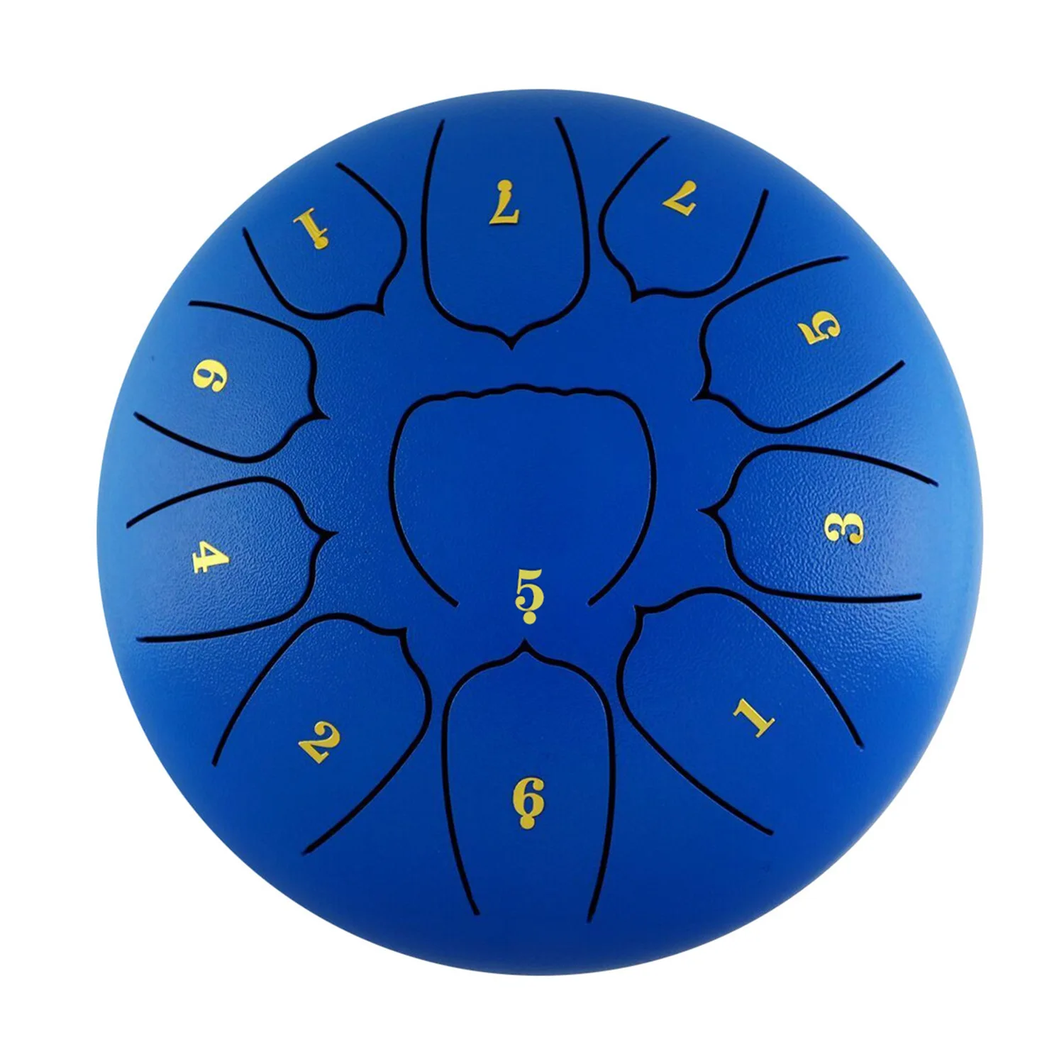 

Shoppingsports 6 Inch 11 Tone Steel Tongue Drum Hand Pan Drum Drumstick Percussion Music Instrument Tambourine Drum Accessories