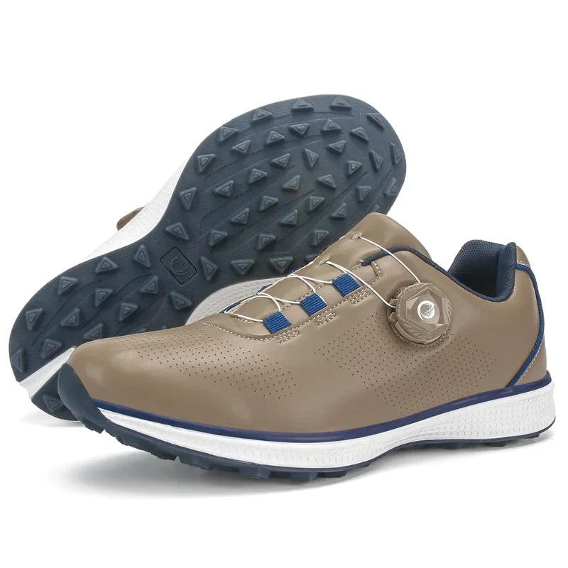 

Golf Shoes Waterproof Men Quality Comfortable Footwears for Golfing Size 39-49 Golfers Sneakers Anti Slip