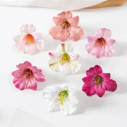 10 Pieces Artificial Flowers Silk Butterfly Orchid Wedding Home Outdoor Arch Decoration Accessories Brooch Diy Christmas Wreath 