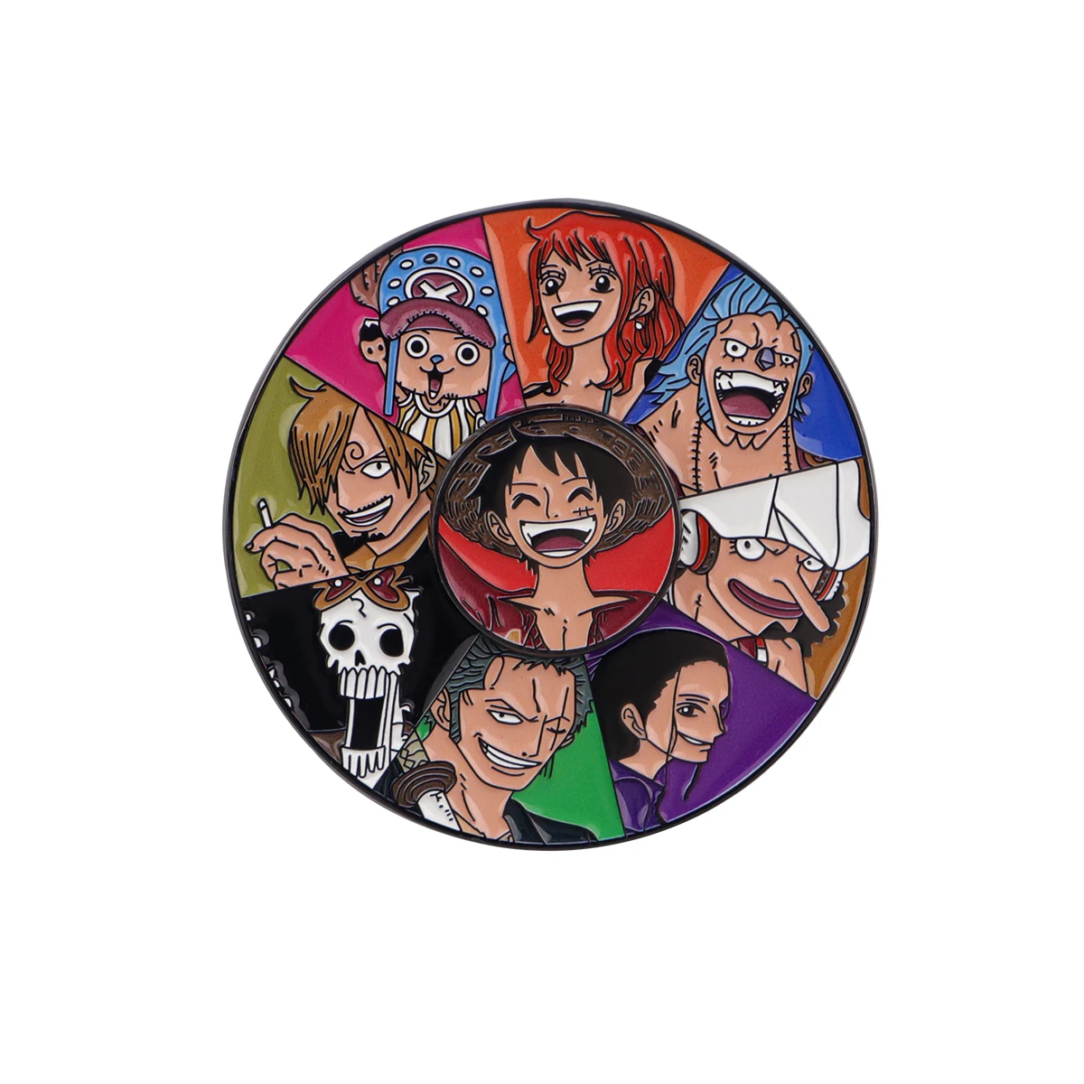 Japanese Anime Luffy Briefcase Badges Lapel Pins for Backpacks Manga Enamel Pin Brooch for Clothes Accessories Fans Gifts