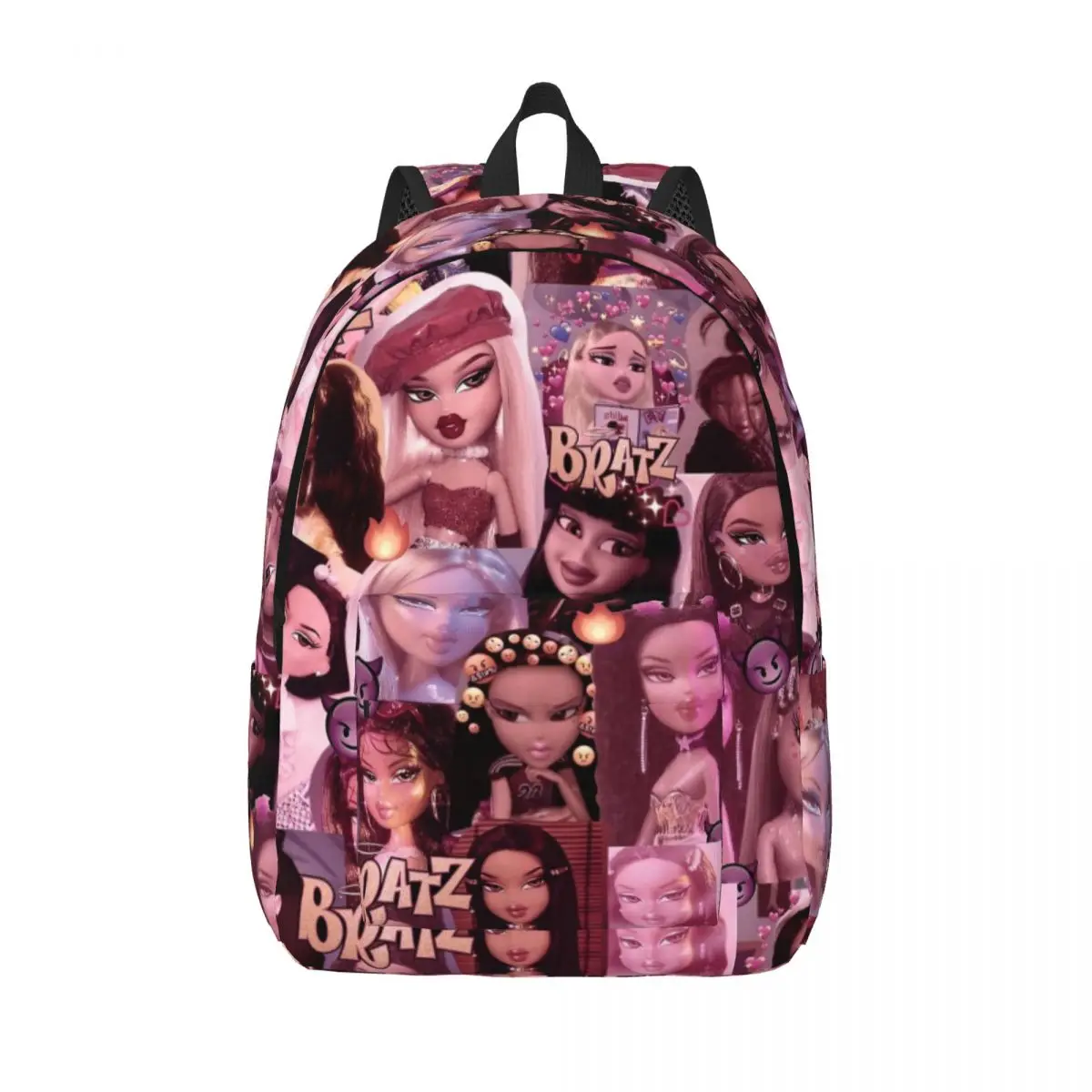 Cooler Bratz Rucksack für Jungen Mädchen Kinder Student Heavy Metal Rock School Bücher tasche Daypack Vorschule Primary Bag Geschenk