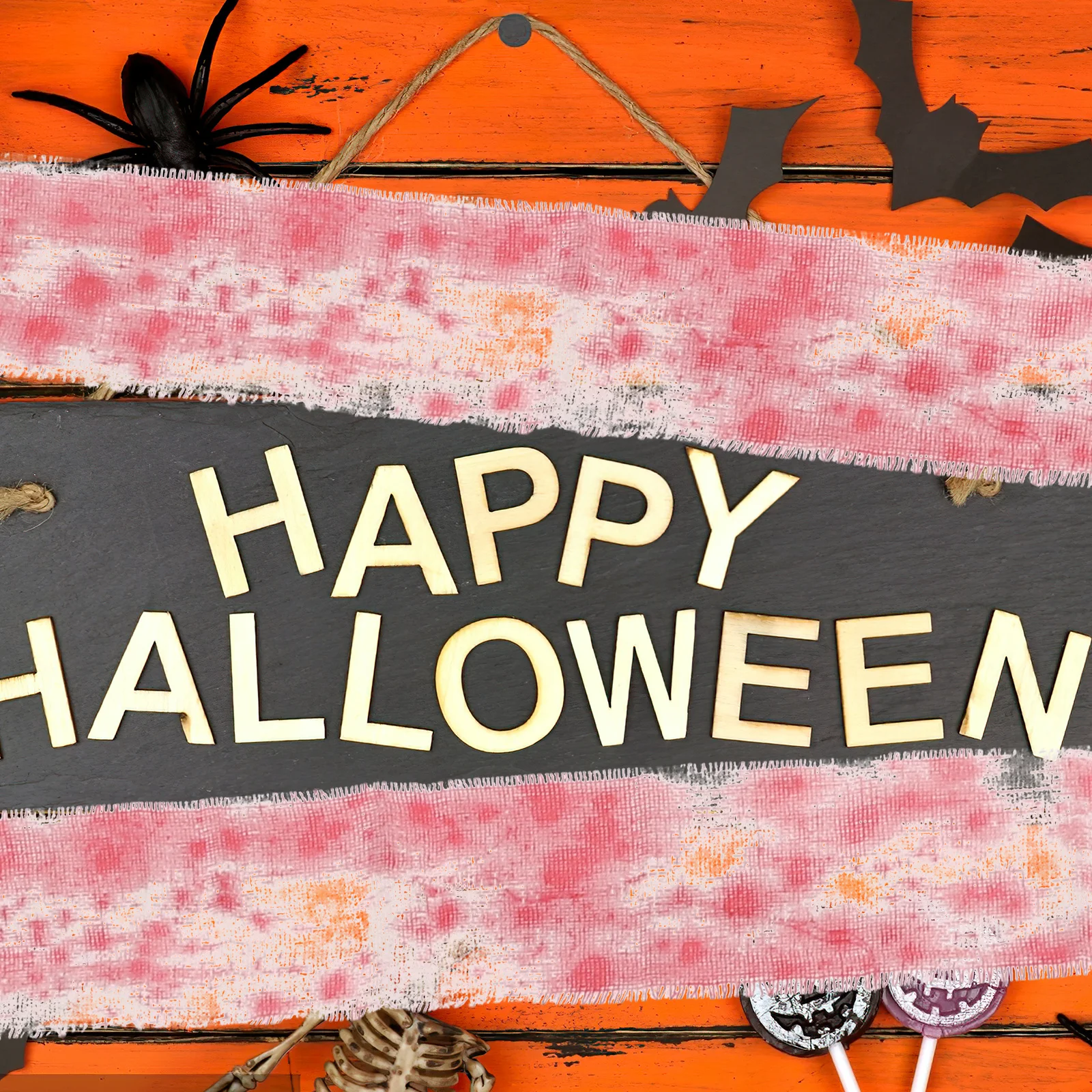 شريط قماش الدم، ديكور شاش الهالوين، دعامة تخطيط المشهد الدموي، ديكور حفلات مخيف، ملحقات مسكونة للسلامة #5