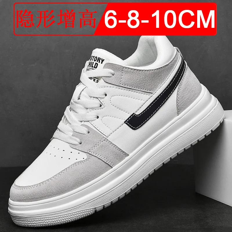 

Men Elevator Shoes Heightening Sneakers for Men Adjustable 6-10CM Breathable Invisible Height Increased Shoes Man Sports Shoes