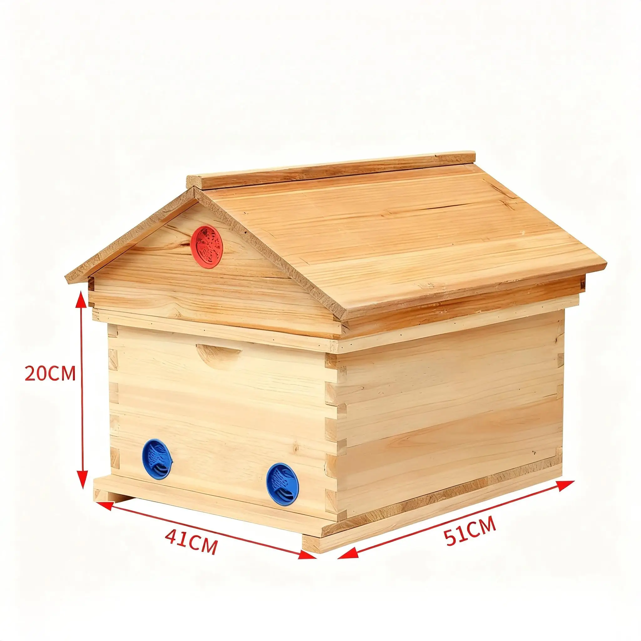 Healthy Beehives for Bees Start with a Sturdy Beehive Wooden Frame, High Quality Materials Guaranteed