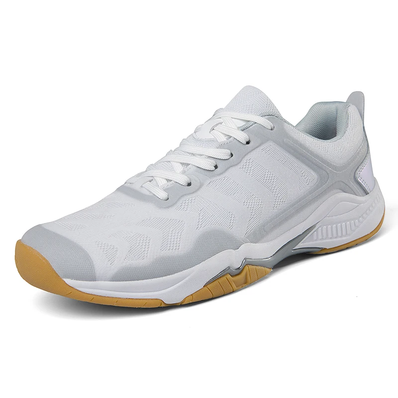 Fashion Couples Tennis Shoes Breathable White Table Tennis Shoes Men Anti-Slip Cushion Badminton Shoes Man zapatillas de tenis