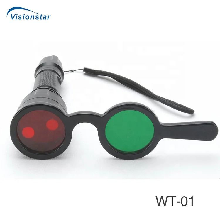 Optometry Optical Green and Red 4 Dots Worth for Eye Exam