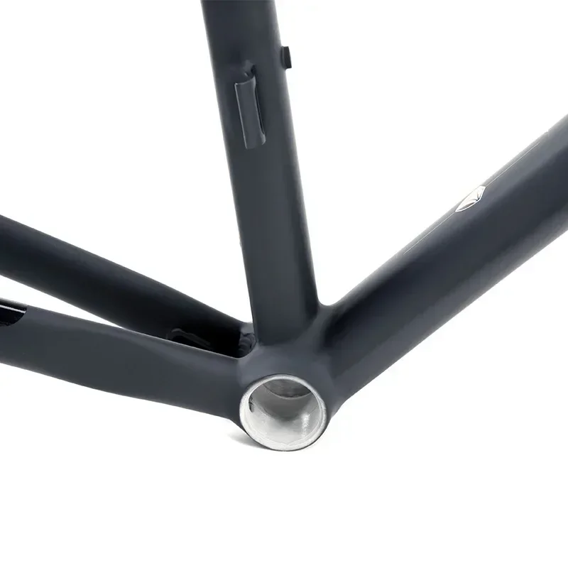 C6 aluminum alloy road frame disc brake barrel shaft with carbon fiber front fork bicycle frame comfortable comprehensive frame