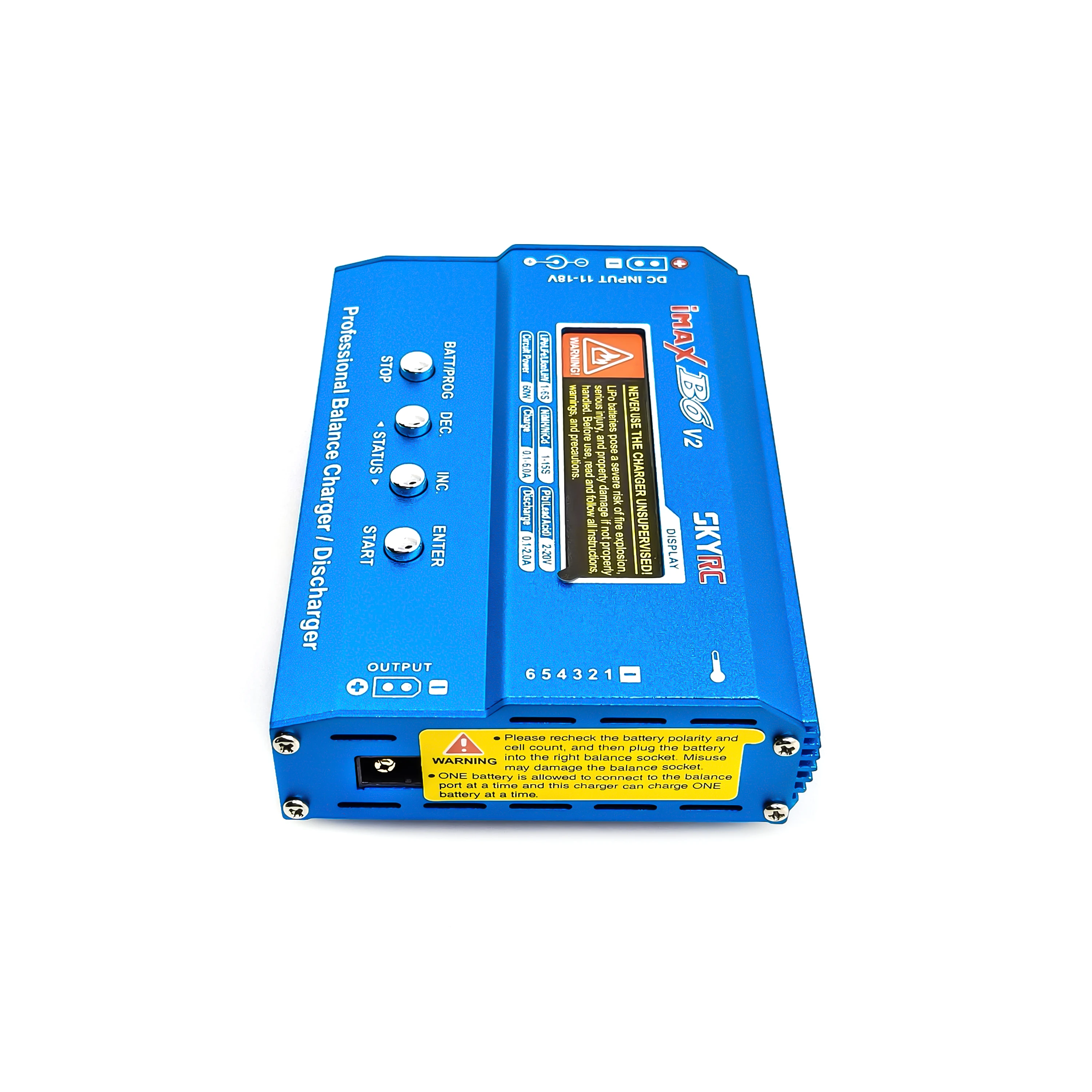 SkyRC Upgrade IMAX B6 V2  RC Battery Balance Charger Ni-Cd Digital RC B6 60W 6A Lipro Balance Charger Discharger