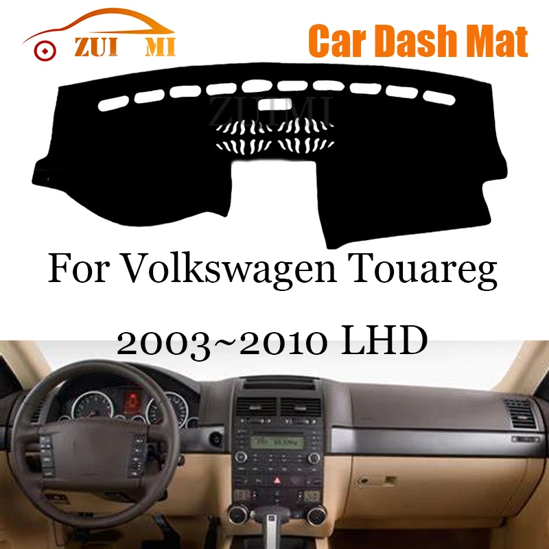 

ZUIMI Dashboard Cover Dash Mat Dashmat For Volkswagen Touareg 2003~2010 LHD RHD Dash Board Cover Pad Sun Shade