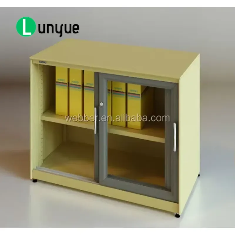 Metal Wall Mounted Glass Door Display Cabinet Storage Shelf for Home Living Room Kitchen Modern Style Space Saving Organizer