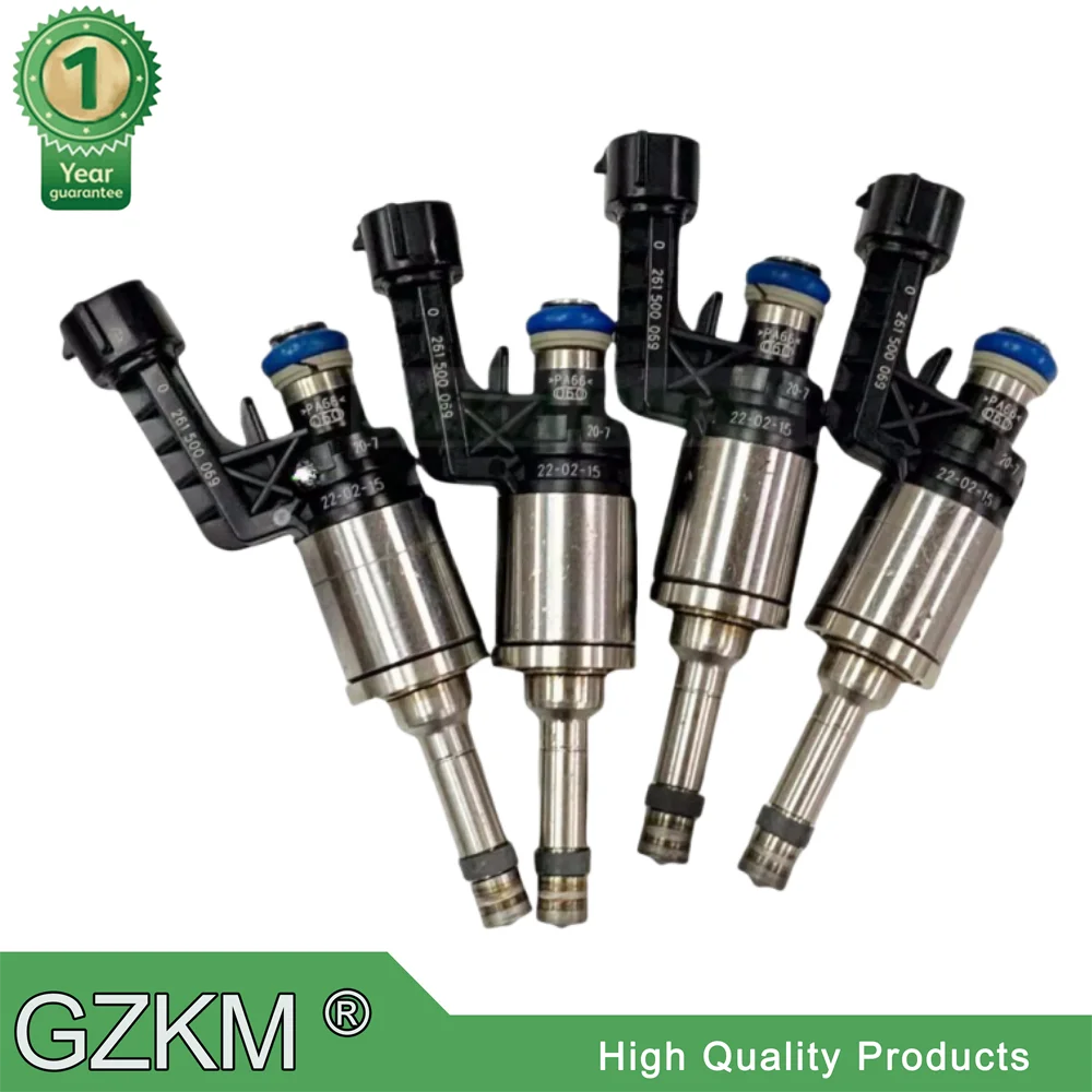 8PCS Fuel Injector Nozzle 16600-1LA0A 0261500069 16600-1LA0B For Infiniti QX56 QX80 M37 M56 Q70 Q70L For Nissan Patrol