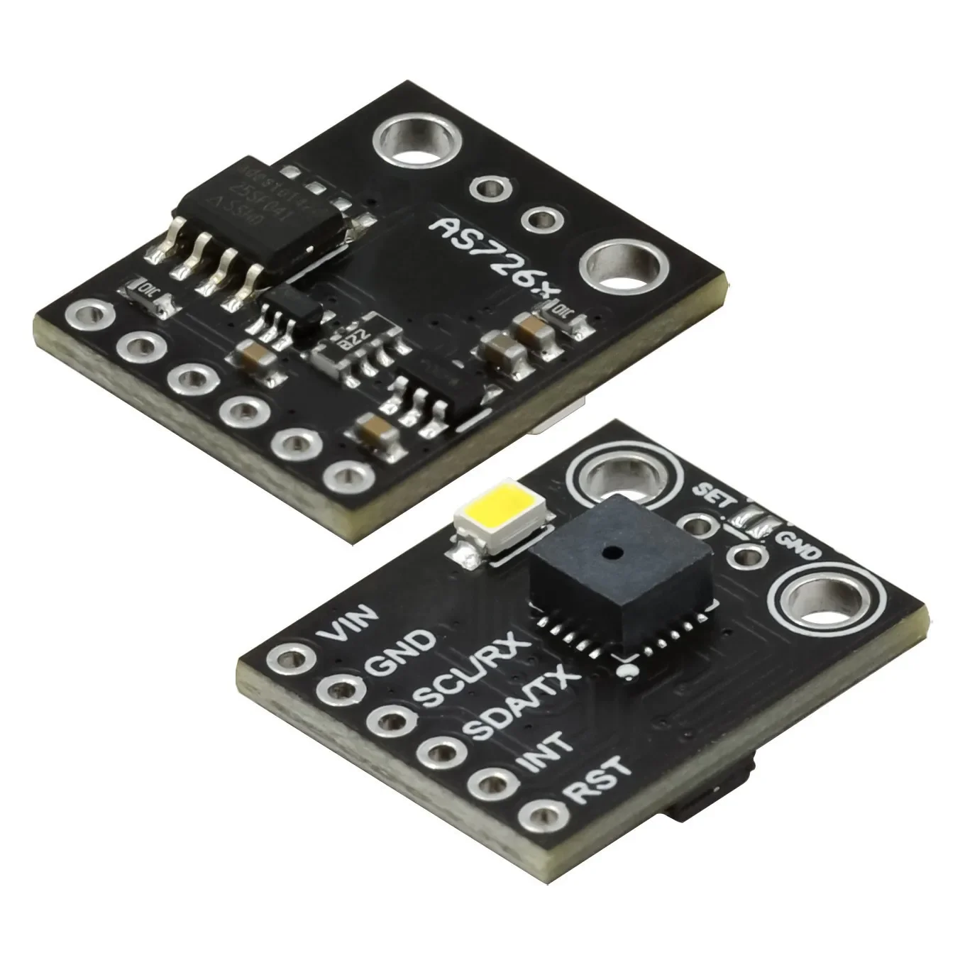 GY-AS7262 AS7263 AS7341 AS7343 Moduł czujnika spektrometru światła widzialnego i podczerwieni, komponenty elektroniczne — zdjęcie produktu 2
