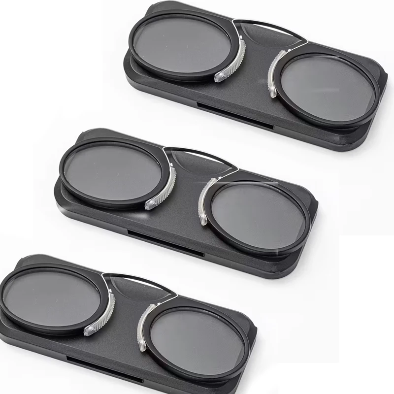 3PCS Portable Legless Nose Clip on Portable Reading Glasses Men Women Rimless Mini Magnifying Presbyopic Eyewear Ultra-light