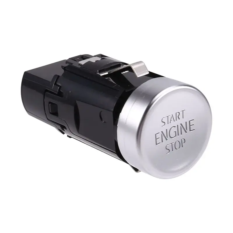 Durable-Car Ignition Stop Start Button Switch Engine Start Switch One Button Start Switch 3GD959839 For VW Passat 2015-2017
