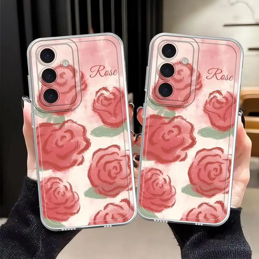 Cartoon Rose Flower…