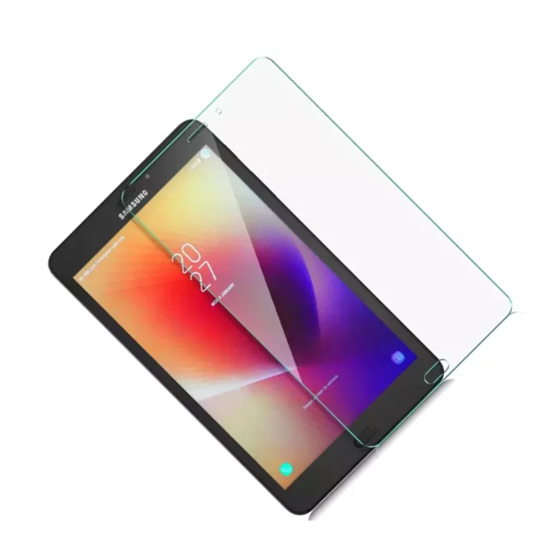 Película protetora de vidro temperado 9h, para samsung galaxy tab a 7.0 8.0 8.4 9.7, tablet de 10.1 polegadas, com bolhas, livre de transparência