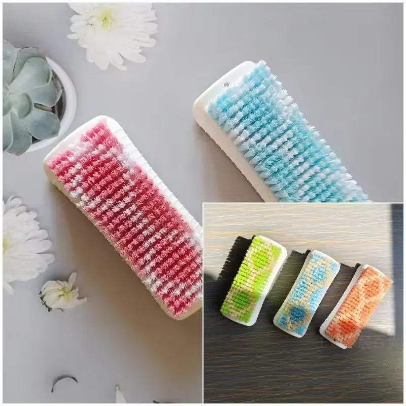 Durable Hard Bristle Laundry Brush Long-lasting Cleaning Brush No Edding Home Use Clothes And Oes Board Brush