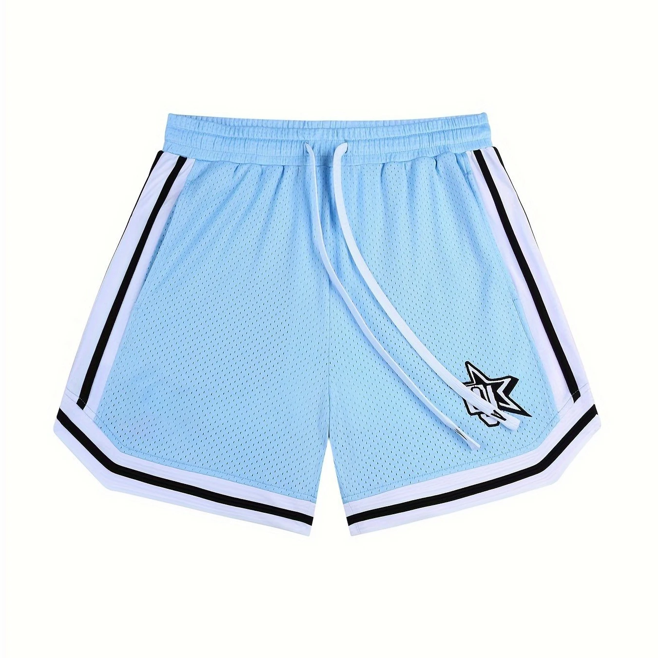 

Баскетбольные шорты со звездным узором и принтом, шорты для Хэллоуина и рождественских подарков, быстросохнущие модные повседневные шорты для бега