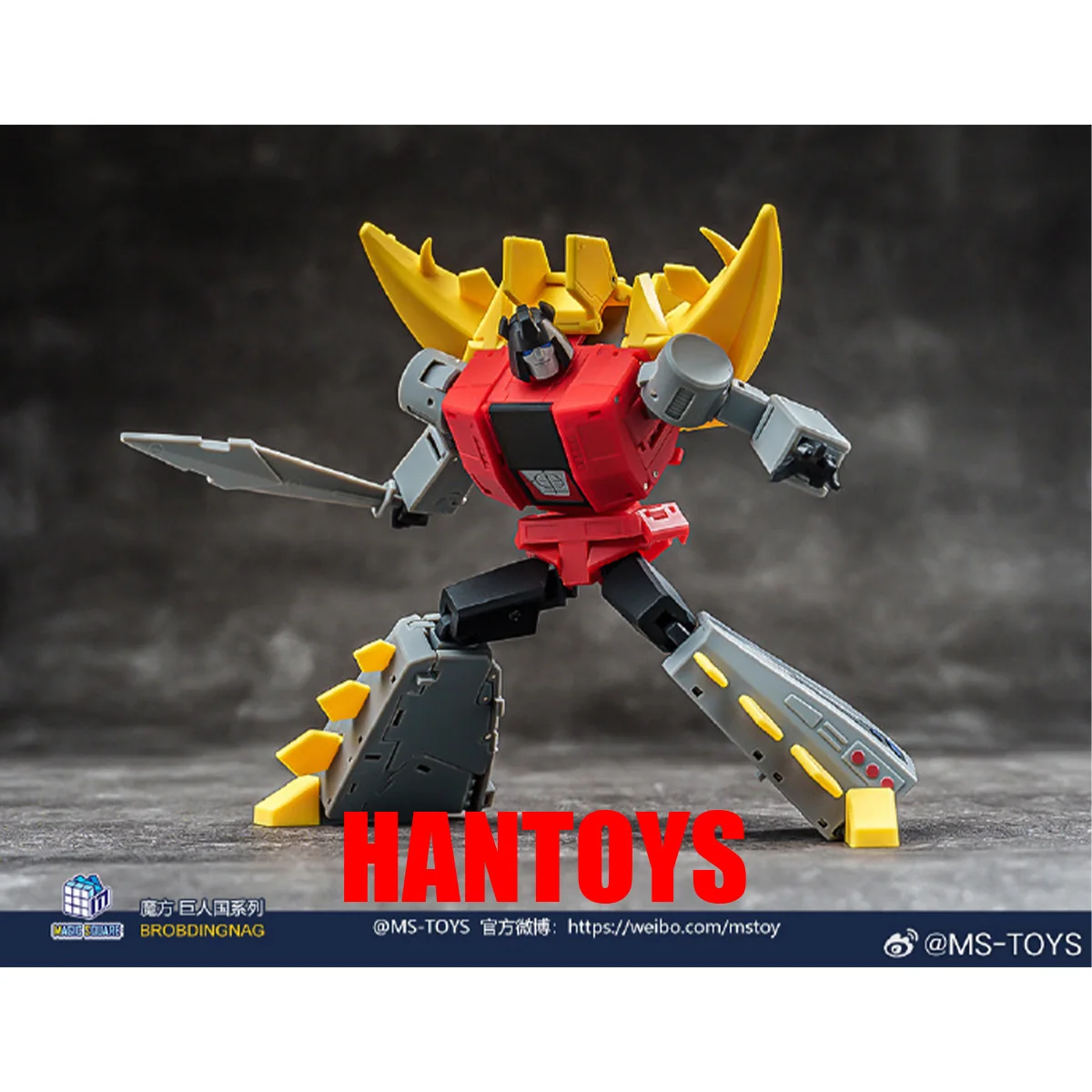 [Dostępne w październiku] Transformacja Magic Square MS-TOYS B59 B-59 Stegosaurus Slugfest Figurka Akcji Model Robot