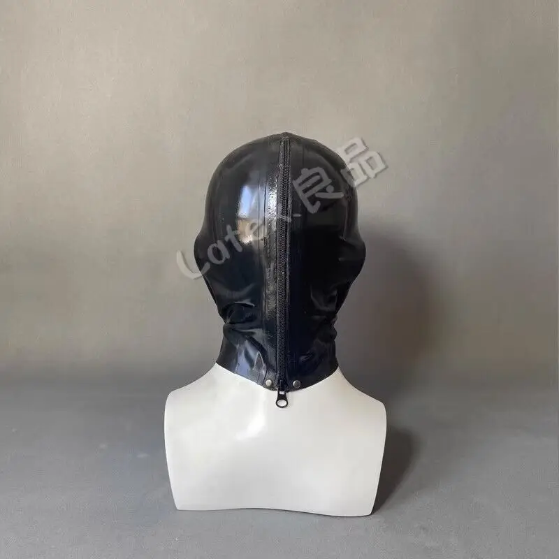 Heavy latex gummi gas mask full cover gas mask hood MF20B