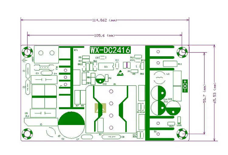 150W AC-DC وحدة محول AC 110V 120V 220V 240V إلى 15V 10A التبديل وحدة تزويد طاقة معزولة عالية الطاقة صناعة