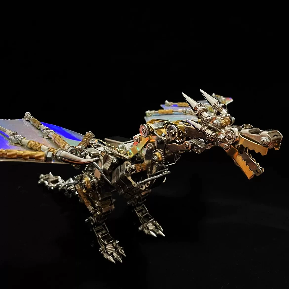 High-difficulty metal assembly mechanical three-dimensional dragon model handmade diy toy festival gift decoration for boyfriend