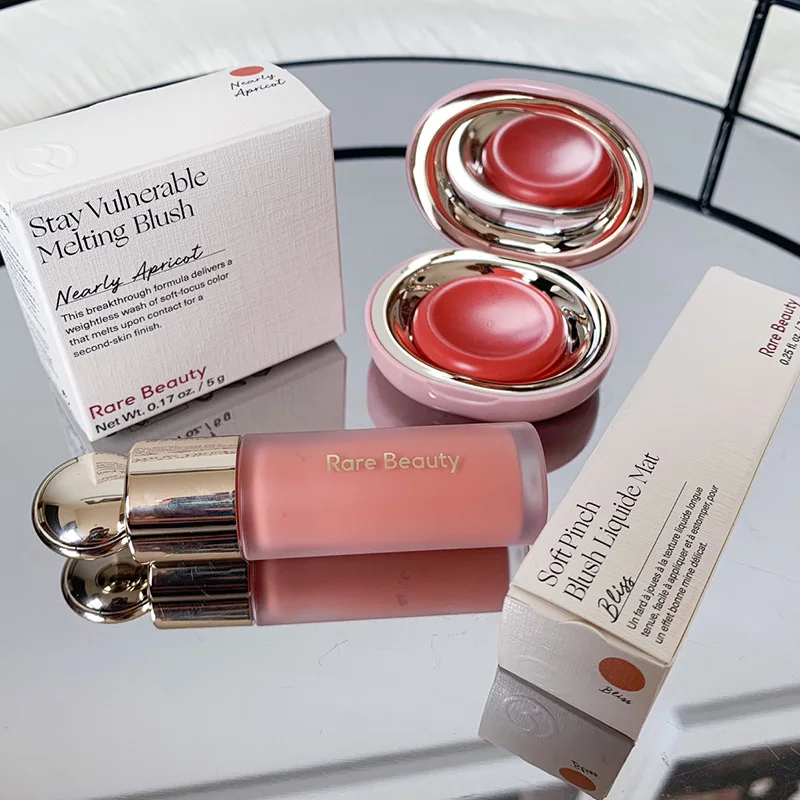 Rare Beauty Soft Pinch Liquid Blush Silky and Glides On Smoothly Long Lasting Plump Makeup Hope Love Virtue Happy Wonder Worth