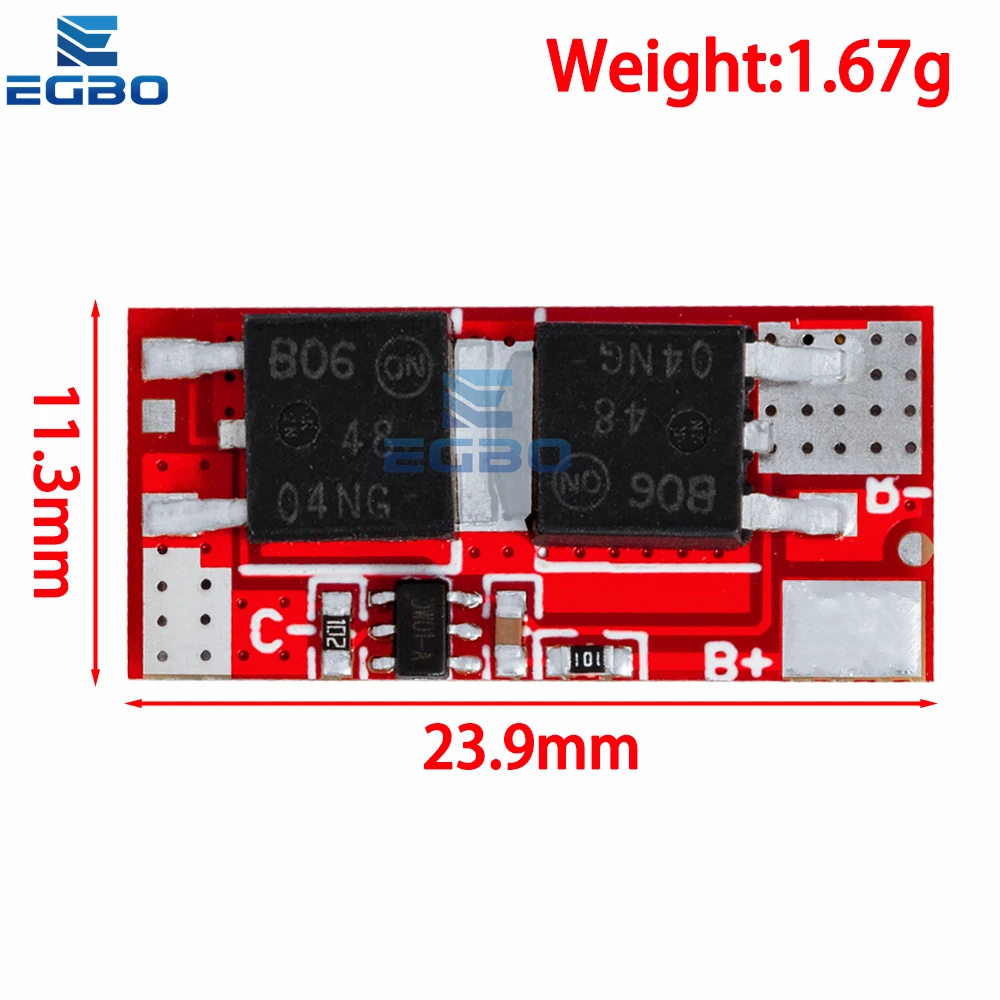1 ~ 10 قطعة Bms 1S 2S 10A 3S 4S 5S 25A Bms 18650 ليثيوم أيون يبو بطارية ليثيوم حماية لوحة دوائر كهربائية وحدة Pcb Pcm 18650 يبو Bms