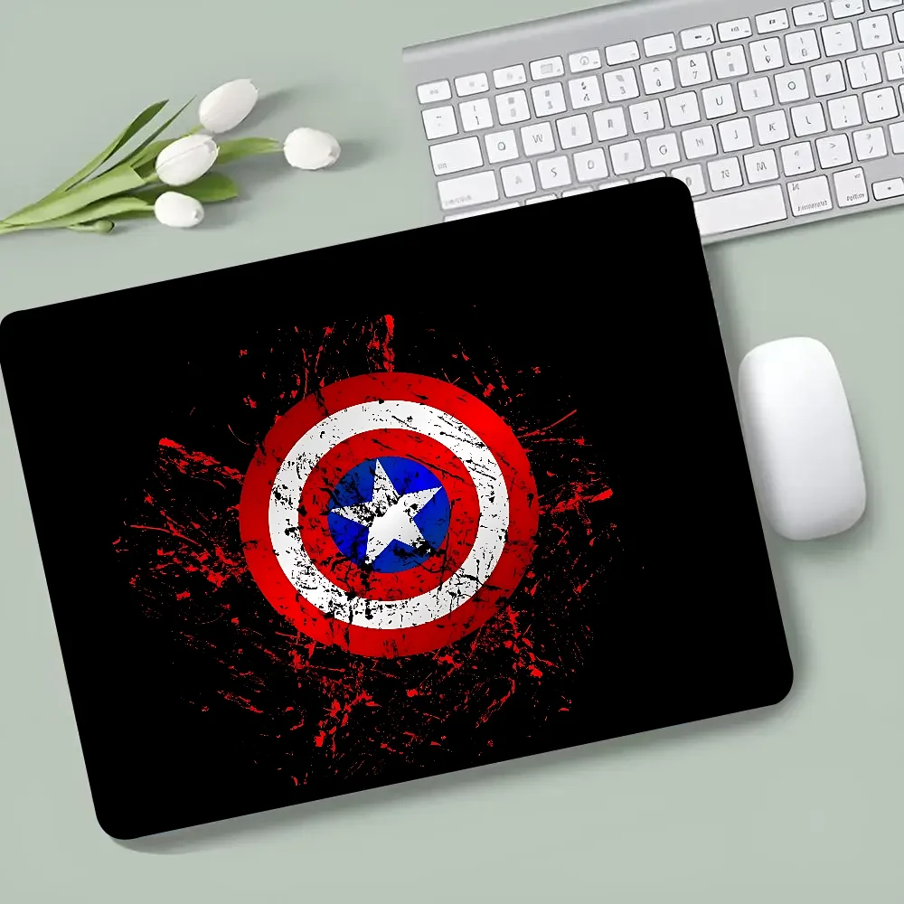 C-Captain America Mousepad XS Small Mouse Pad For PC Gamer Desktop Decoration Office Mouse Mat Deskmat Rug