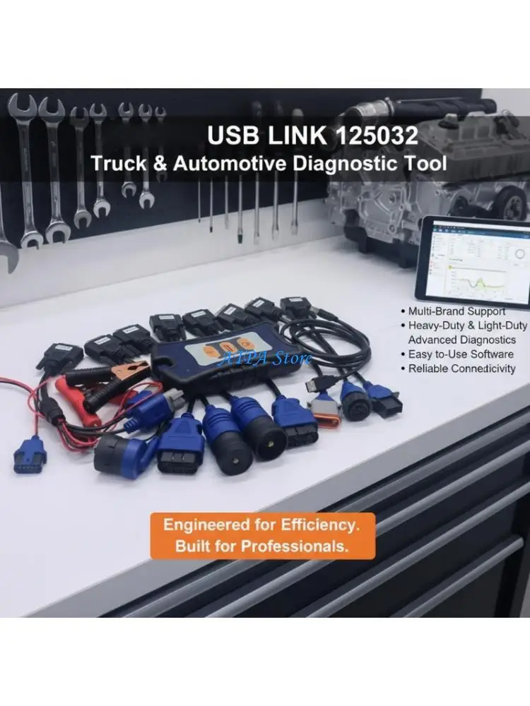 U13C NEXIQ3 Truck Diagnostic Tool Heavy Duty Vehicle Code Readers With Fast Fault Detection And Plastic Housing