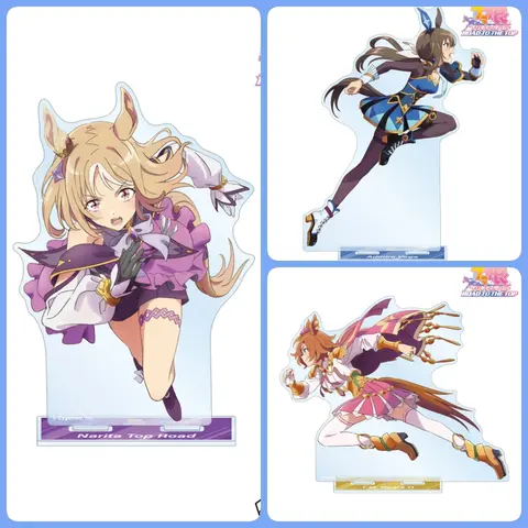 Game Uma Musume Pretty Derby Admire Vega Narita Top Road TM Opera O Acrylic Stand Doll Anime Figure Model Cosplay Toy Gift