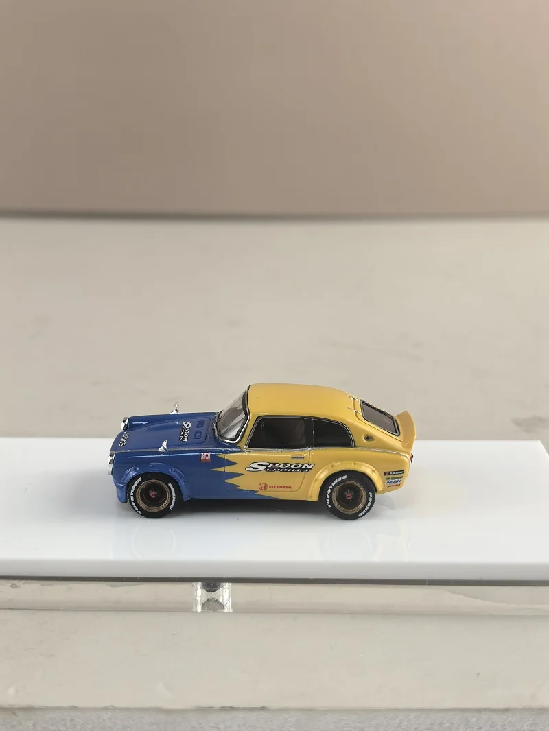 ダイキャスト 1:64 スケールホンダ S800 モータル修正された車モデルグッズおもちゃギフトお土産ディスプレイ飾り