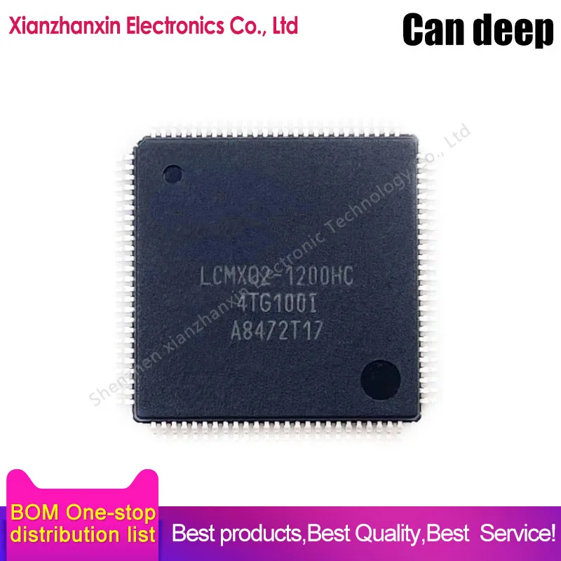 1pcs/lot LCMXO2-1200HC-4TG100I LCMXO2-1200HC TQFP-100  programmable logic device