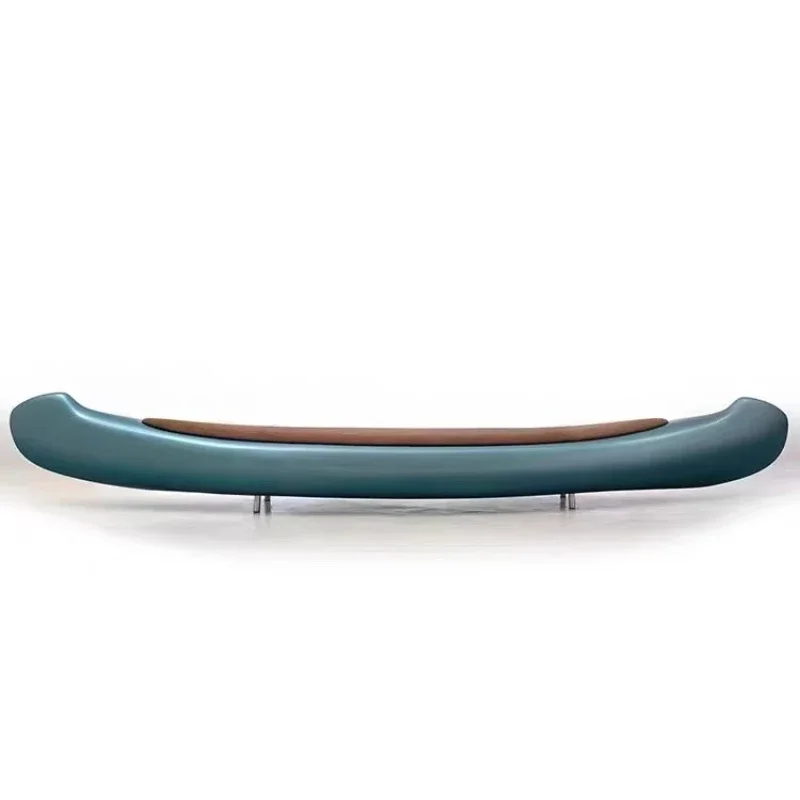 Designer glass fiber reinforced plastic art, sailing sofa hotel sales office leisure seat bench