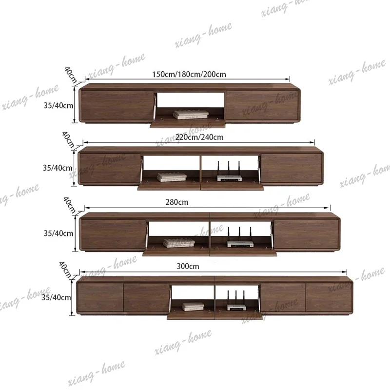 Classic Rustic Tv Stand Storage Multi-functional Modern French Tv Stand Premium Trendy Móveis Para Casa House Furniture