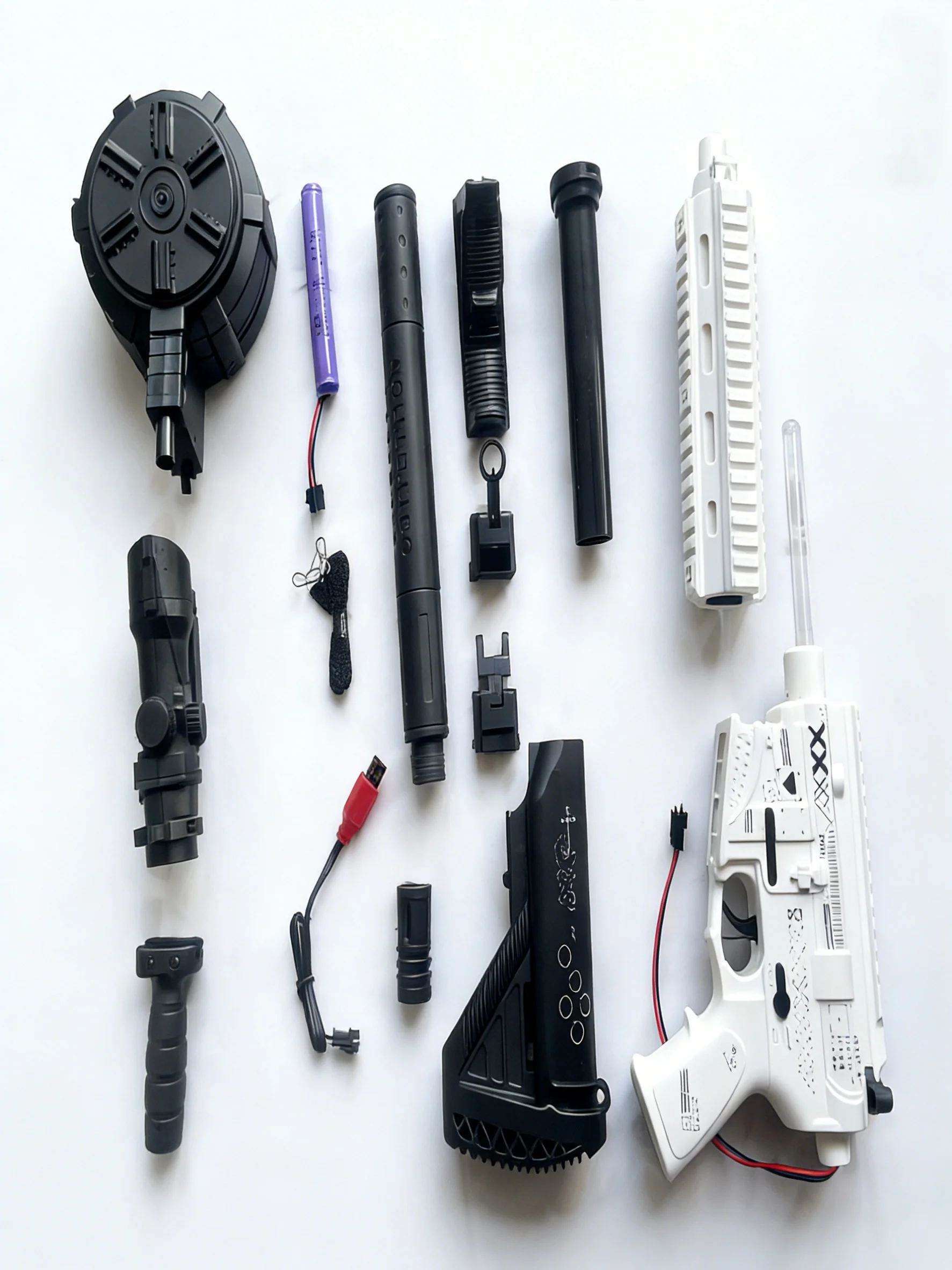 M416 جل الكرة الناسف للبالغين طويلة المدى 33 متر 7.4 فولت قابلة للشحن هلام حبة مسدس لعبة في الهواء الطلق فريق الرياضة معركة لعبة عيد ميلاد بارد