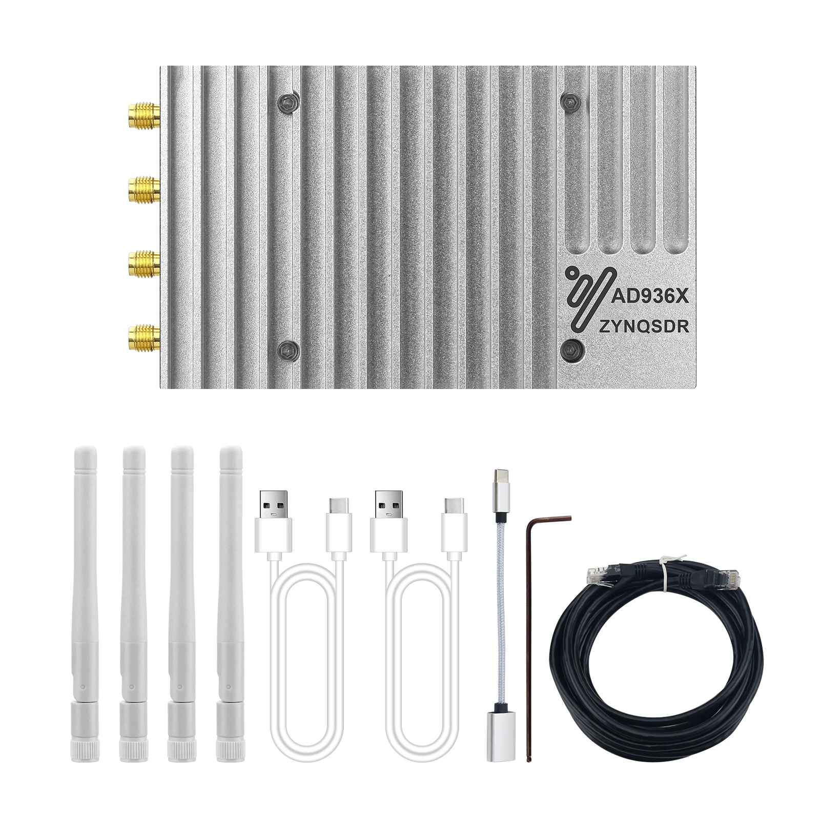 

HamGeek ADI Pluto+ 70Mhz-6Ghz SDR Software Defined Radio AD936x for Libiio iioscope SDRsharp Matlab