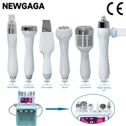 H2O2 Small Bubble Machine Replacement Accessories Ultrasonic Skin Scrubber Pore RF Lifting Facial Probe Oxygen Jet Peel Tools