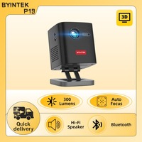 BYINTEK P19 1080P WIFI LED intelligente Home Projector Mini Portable Pocket Projector 4K 3D Android Cinema RV Digital Projector